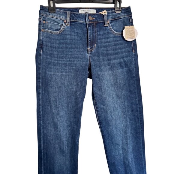 Liverpool ECO Logical Size 4/27 Bartlett Blue Jeans NWT - Picture 11 of 11